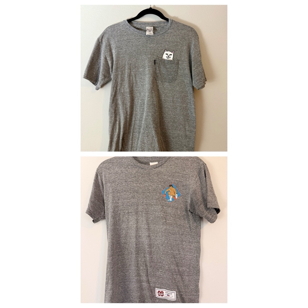 RIPNDIP 2 Shirt Bundle Lord Nermal and Muhammad Ollie